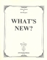 What's new for 4 recorders (ATTB) score and parts