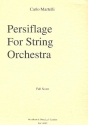 Persiflage for string orchestra score