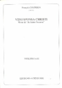 Veni sponsa Christi pour choeur mixte et orchestre violons 1 et 2