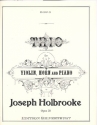 Trio in d minor op.28 for violin, horn and piano parts