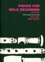 Pieces for Solo Recorder vol.2 for recorder