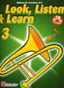 Look listen and learn vol.3 (+CD) for trombone b.c.