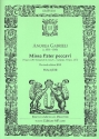 Missa pater peccavi for 6 voices a cappella score
