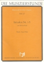 Intraden Nr.1-5 fr Blasorchester Partitur und Stimmen
