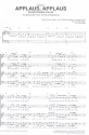Applaus Applaus fr gem Chor und Klavier Partitur