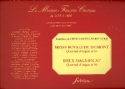 Messe royale de Dumont  et  2 Magnificats  facsimilé
