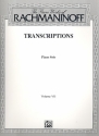 Transcriptions vol.7 for piano solo