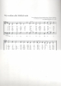 Wir wollen alle frhlich fr gem Chor a cappella Partitur