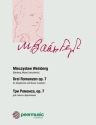 Drei Romanzen op.7 für Singstimme und Klavier (russisch)