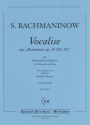 Vocalise op.34,14 fr Violoncello und Klavier