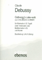 Gollywoog's Cake Walk fr Klarinette, Fagott (Violoncello/Bassklarinette) und Klavier Stimmen