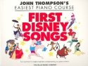 First Disney Songs: for piano (with lyrics)