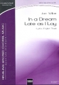 In a Dream late as I lay fr gem Chor  a cappella (Klavier/Harfe ad lib) Partitur