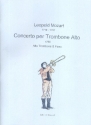 Concerto for Alto Trombone and Orchestra for alto trombone and piano