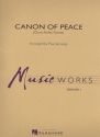 Canon of Peace for concert band score and parts