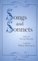 Songs and sonnets for mixed chorus, double bass and piano score (en)