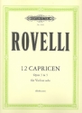 12 Capricen op.3 und op.5 fr Violine Archivkopie