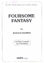 Foursome Fantasy for 4 cornets (trumpets= score and parts
