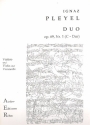 Duo C-Dur op.69,1 fr Violine und Viola (Violoncello) Stimmen