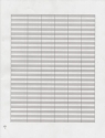 Notenpapier 24 Systeme mit Taktstrichen 39x29cm hoch  (Mindestabnahme 5 Bgen)