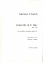 Konzert C-Dur RV443 fr Sopraninoblockflte, Streichorchester und Bc Violoncello