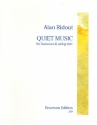 Quiet Music for bassoon, violin, viola and cello score and parts