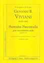 Sonata seconda per trombetta sola op.4,24 fr (Natur-)Trompete und Orgel