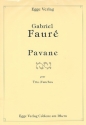 Pavane fr Oboe (Klarinette), Klarinette (Englischhorn) und Fagott Partitur und Stimmen