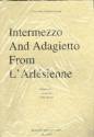 Intermezzo and Adagietto from L'Arlsienne for string quartet parts