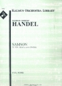 With plaintive Notes from Samson  full score (en/dt)