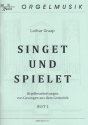 Singet und spielet Band 1 fr Orgel