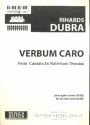 Verbum Caro fr gem Chor a cappella Partitur (la)