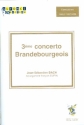 Concerto brandebourgeois no.3 for 5 mallet players score and parts