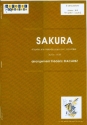 Sakura for 8 percussion players score and parts