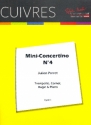 Mini-Concertino no.4 pour trompette (ou cornet, bugle) et piano