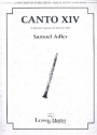 Canto XIV for clarinet solo Ludwig Masters Publishing