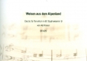 Weisen aus dem Alpenland fr Tenorhorn und Euphonium in B Stimmen