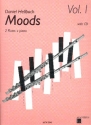 Moods Band 1 (+CD) für 2 Flöten und Klavier Stimmen