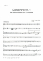 Sonate Nr.1 (Concertino) fr Altblockflte (Flte) und Gitarre (Cembalo, Klavier) (Orchester) 1. Stimme tutti (Mandoline/Violine)