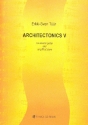 Architectonics V for electric guitar and amplified piano