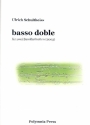 Basso doble fr 2 Bassklarinetten 2 Spielpartituren