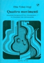 Quattro movimenti fr Zupforchester (Gitarrenensemble) Partitur