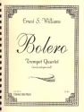 Bolero for 4 trumpets (cornets) score and parts