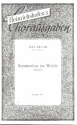 Sommerlust im Walde op.71,1 fr gem Chor a cappella Partitur (dt/en)
