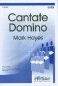 Cantate Domino for mixed chorus and piano score (la)