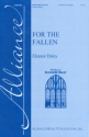 For the Fallen for mixed chorus and trumpet score