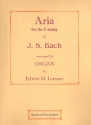 Air for the G String for organ