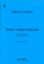 Suite concertante op.184 for 2 trumpets, horn, trombone, tuba and string orchestra study score