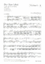 Der Herr lebet TWV1:284 fr Soli, gem Chor und Instrumente 2 Spielpartituren Violine 1/2