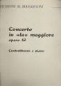 Concerto la maggiore op.47 per contrabasso e pianoforte